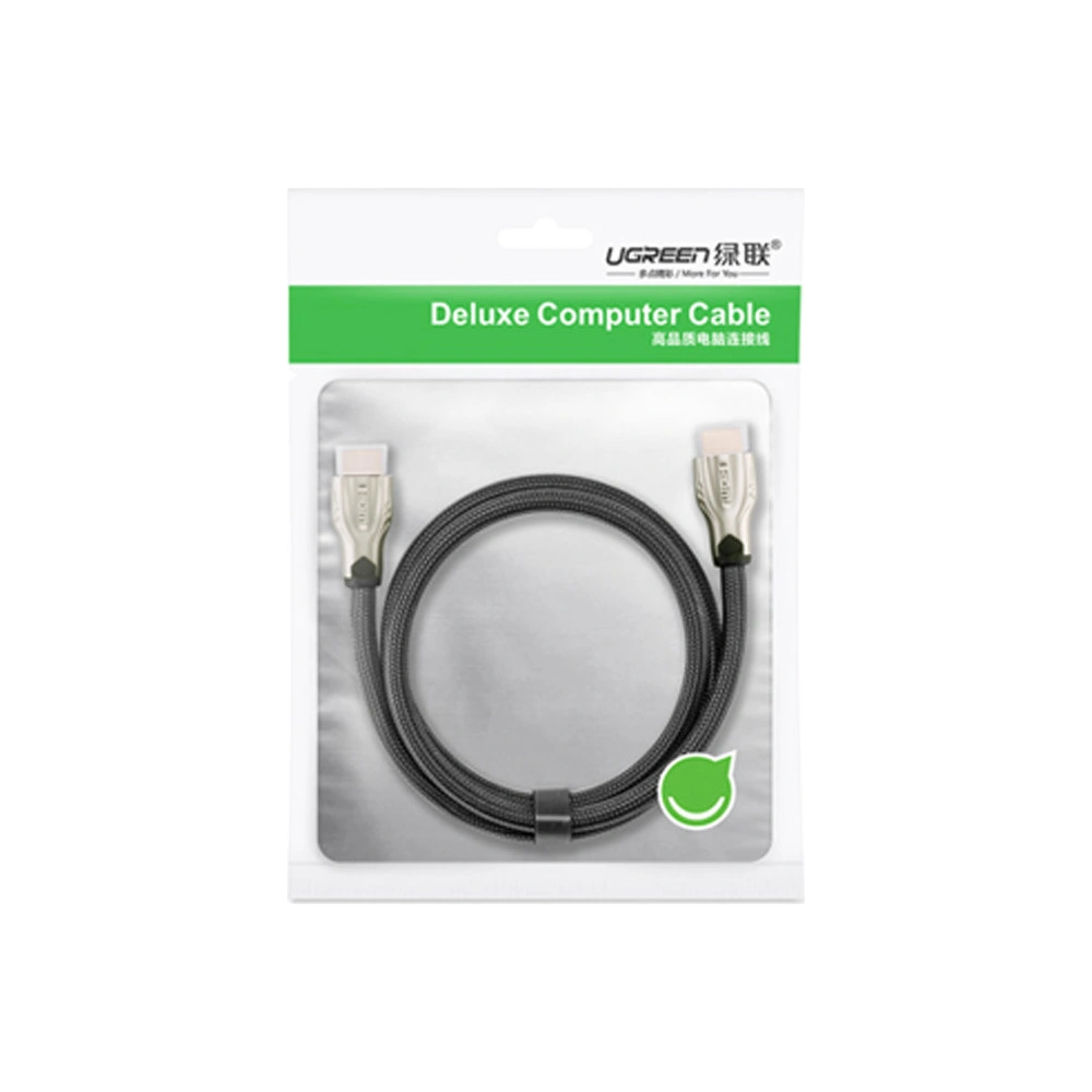 Wholesale UGREEN HD102 HDMI Cable Metal Connector with Nylon Braid 1.5m Gold - UGR1375GLD - {ean13} - Hurt
