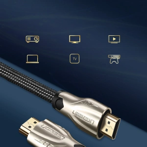 Hurtownia GSM - Kabel UGREEN HD102 HDMI 4K@60Hz 1.5m złoty - UGR1375GLD - {ean13} - Hurt