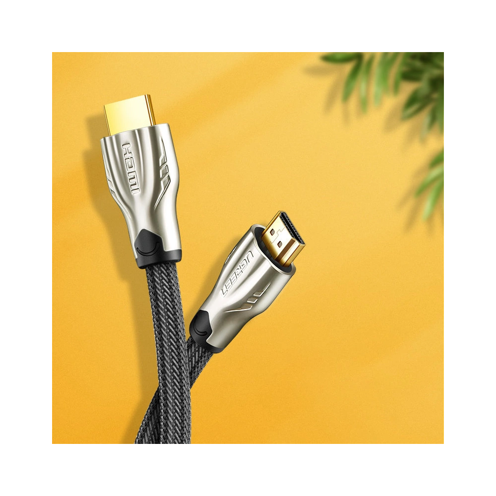 Wholesale UGREEN HD102 HDMI Cable Metal Connector with Nylon Braid 1.5m Gold - UGR1375GLD - {ean13} - Hurt