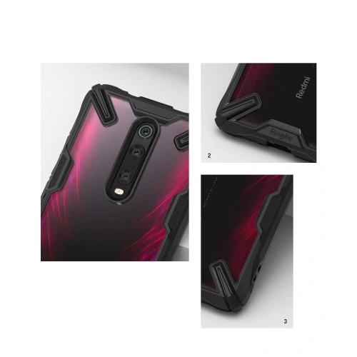 Etui Ringke Fusion-X Xiaomi Mi 9T/Redmi K20 Ruby Red