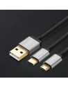 Hurtownia GSM - Kabel UGREEN US196 USB - USB-C + microUSB 1m czarny - UGR1379BLK - {ean13} - Hurt