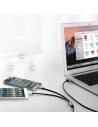 Hurtownia GSM - Kabel UGREEN US196 USB - USB-C + microUSB 1m czarny - UGR1379BLK - {ean13} - Hurt