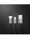 Hurtownia GSM - Kabel UGREEN US196 USB - USB-C + microUSB 1m czarny - UGR1379BLK - {ean13} - Hurt