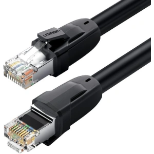 Hurtownia GSM - Kabel sieciowy UGREEN NW121 Ethernet RJ45 Cat 8 T568B 1.5m czarny - UGR1380BLK - {ean13} - Hurt
