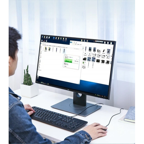 Kabel sieciowy UGREEN NW121 Ethernet RJ45 Cat 8 T568B 1.5m czarny