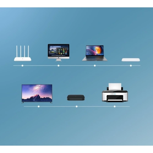 Kabel sieciowy UGREEN NW121 Ethernet RJ45 Cat 8 T568B 1.5m czarny