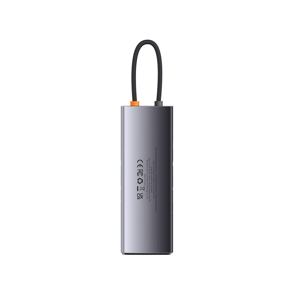 Hurtownia GSM - Hub 8v1 Baseus Metal Gleam Series USB-C - 3x USB 3.0 + 2x HDMI + USB-C PD + microSD/SD - BSU3490 - {ean13} - Hurt