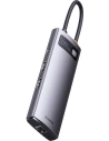 Hurtownia GSM - Hub 8w1 Baseus Metal Gleam Series USB-C - 3x USB 3.0 + 2x HDMI + USB-C PD + Ethernet RJ45 - BSU3491 - {ean13} - Hurt
