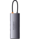 Wholesale Hub 6in1 Baseus Metal Gleam Series USB-C - 3x USB 3.0 + USB-C PD + microSD/SD - BSU3493 - {ean13} - Hurt