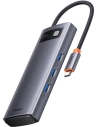 Hurtownia GSM - Hub 6w1 Baseus Metal Gleam Series USB-C - 3x USB 3.0 + USB-C PD + microSD/SD - BSU3493 - {ean13} - Hurt