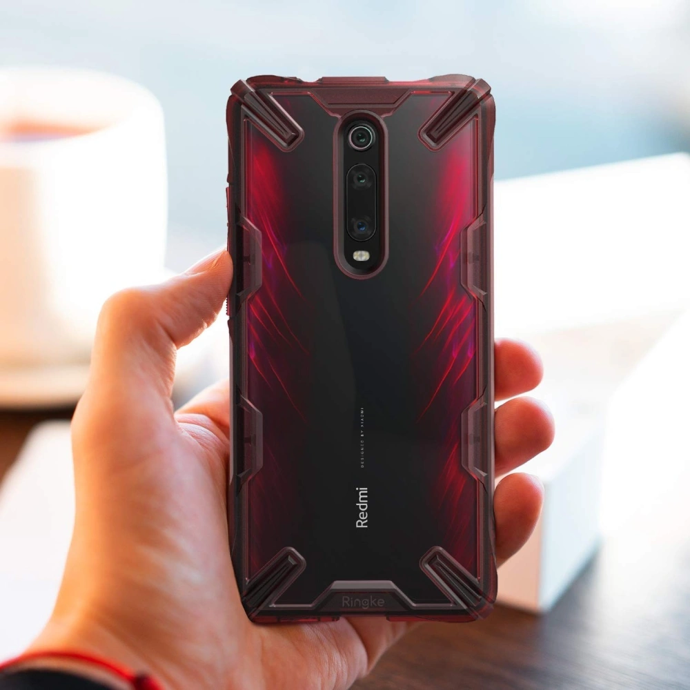 Hurtownia GSM - Etui Ringke Fusion-X Xiaomi Mi 9T/Redmi K20 Ruby Red - RGK930RED - {ean13} - Hurt