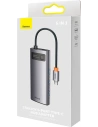 Hurtownia GSM - Hub 6v1 Baseus Metal Gleam Series USB-C - 3x USB 3.0 + 2x HDMI + USB-C PD - BSU3494 - {ean13} - Hurt
