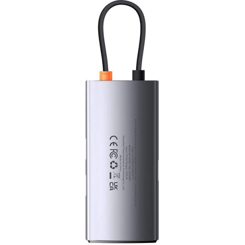 Hub 6w1 Baseus Metal Gleam Series USB-C - 4x USB 3.0