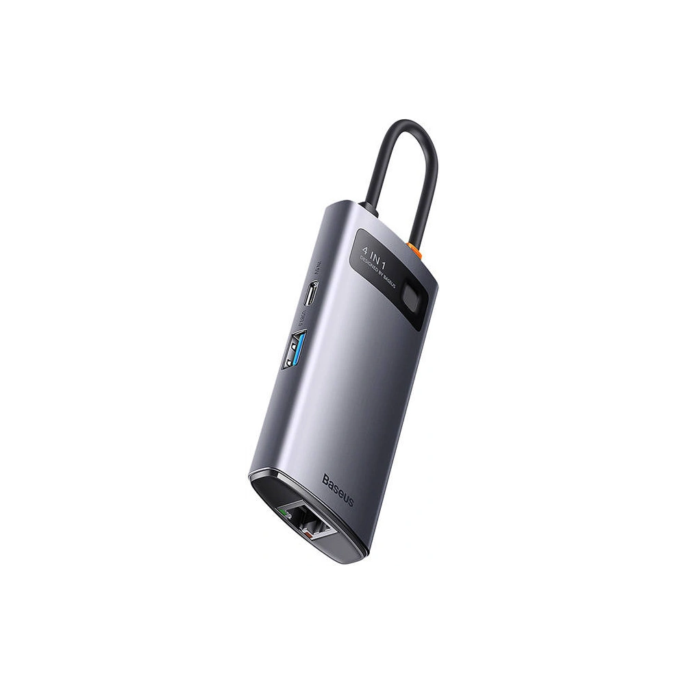 Hurtownia GSM - Hub 6v1 Baseus Metal Gleam Series USB-C - 4x USB 3.0 - BSU3496 - {ean13} - Hurt