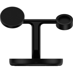 Hurtownia GSM - Ładowarka Indukcyjna Baseus 3w1 15W MagSafe (czarna) - BSU3498BLK - {ean13} - Hurt