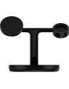 Indukční nabíječka Baseus 3w1 15W MagSafe (černá)