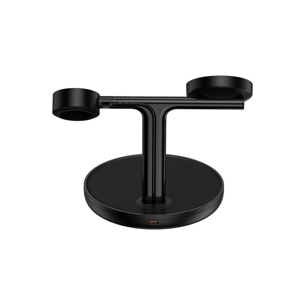 Hurtownia GSM - Indukční nabíječka Baseus 3w1 15W MagSafe (černá) - BSU3498BLK - {ean13} - Hurt
