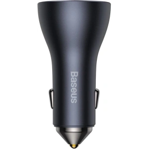 Hurtownia GSM - Auto nabíječka Baseus Golden Contactor Pro, 2x USB-C, 1x USB, 65W (šedá) - BSU3499GRY - {ean13} - Hurt
