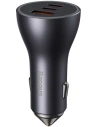 Wholesale Baseus Golden Contactor Pro Car Charger 2x USB-C, 1x USB, 65W (gray) - BSU3499GRY - {ean13} - Hurt