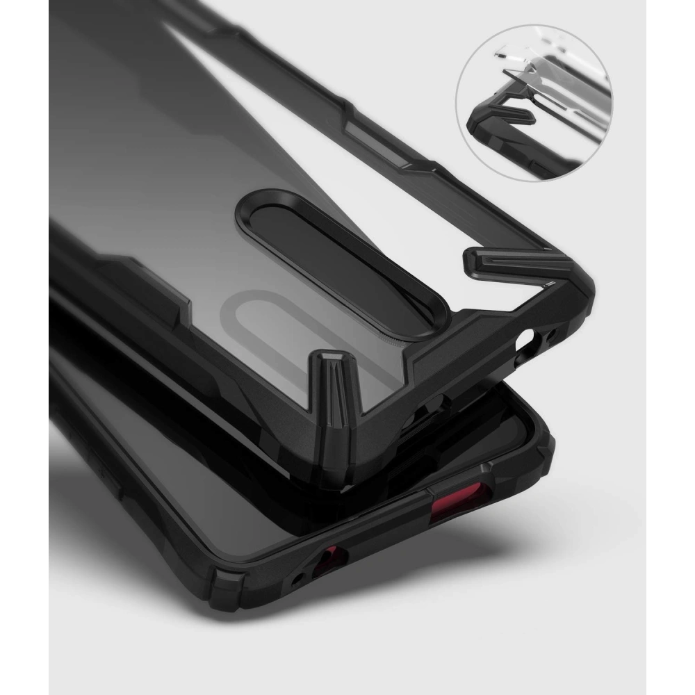 Hurtownia GSM - Etui Ringke Fusion-X Xiaomi Mi 9T/Redmi K20 černé - RGK928BLK - {ean13} - Hurt