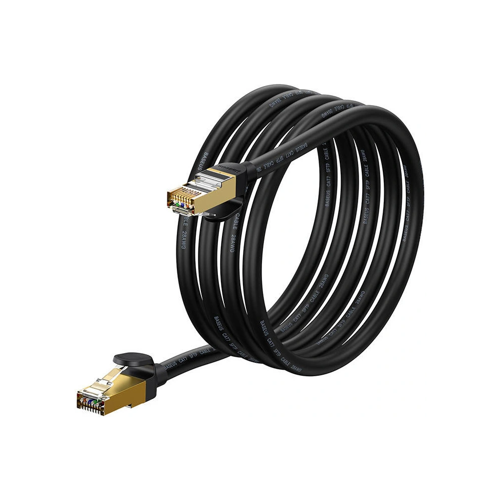 Hurtownia GSM - Síťový kabel Baseus Ethernet RJ45, 10Gbps, 2m (černý) - BSU3505BLK - {ean13} - Hurt