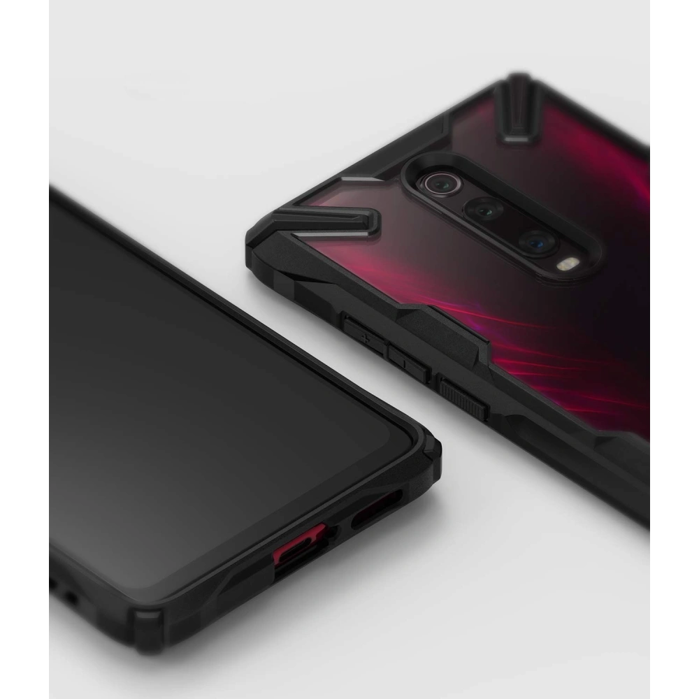 Hurtownia GSM - Etui Ringke Fusion-X Xiaomi Mi 9T/Redmi K20 černé - RGK928BLK - {ean13} - Hurt