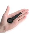 Adaptér USAMS AU06 2w1 Lightning - 2 x lightning + držák na telefon černý/black SJ274LN01