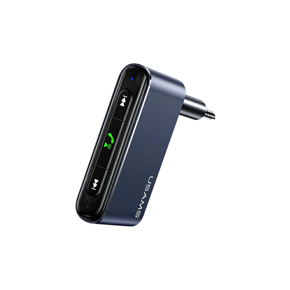 Hurtownia GSM - Adaptér USAMS audio Bluetooth 5.0 - jack 3.5mm šedý/grey SJ519JSQ01 - USA010GRY - {ean13} - Hurt