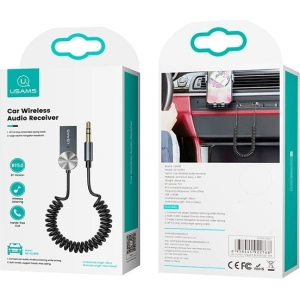 Wholesale USAMS Adapter audio Bluetooth 5.0 USB-AUX tarnish SJ464JSQ01 (US-SJ464) - USA013TAR - {ean13} - Hurt
