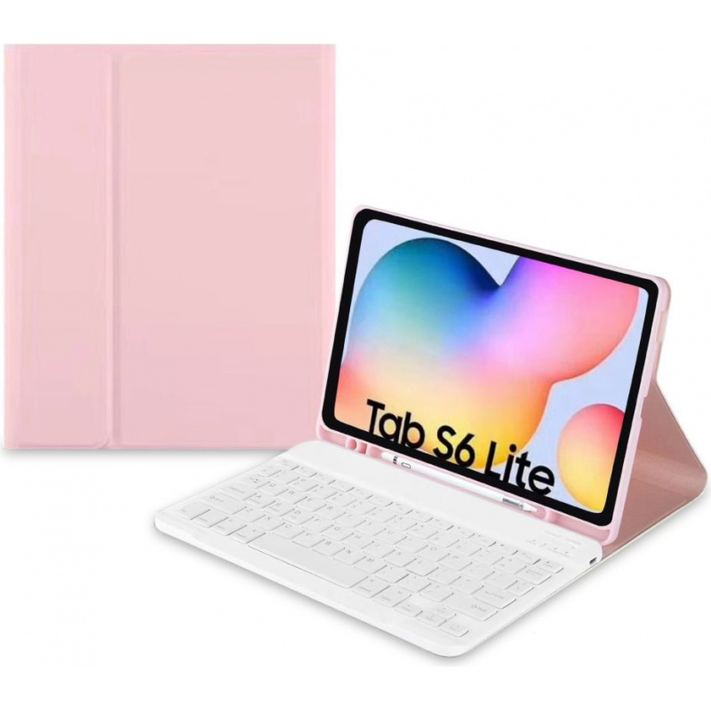 Hurtownia Tech-Protect - 9589046922947 - THP1273PNK - Etui Tech-Protect Sc Pen + Keyboard Samsung Galaxy Tab S6 Lite 10.4 2022/2020 Pink - B2B homescreen