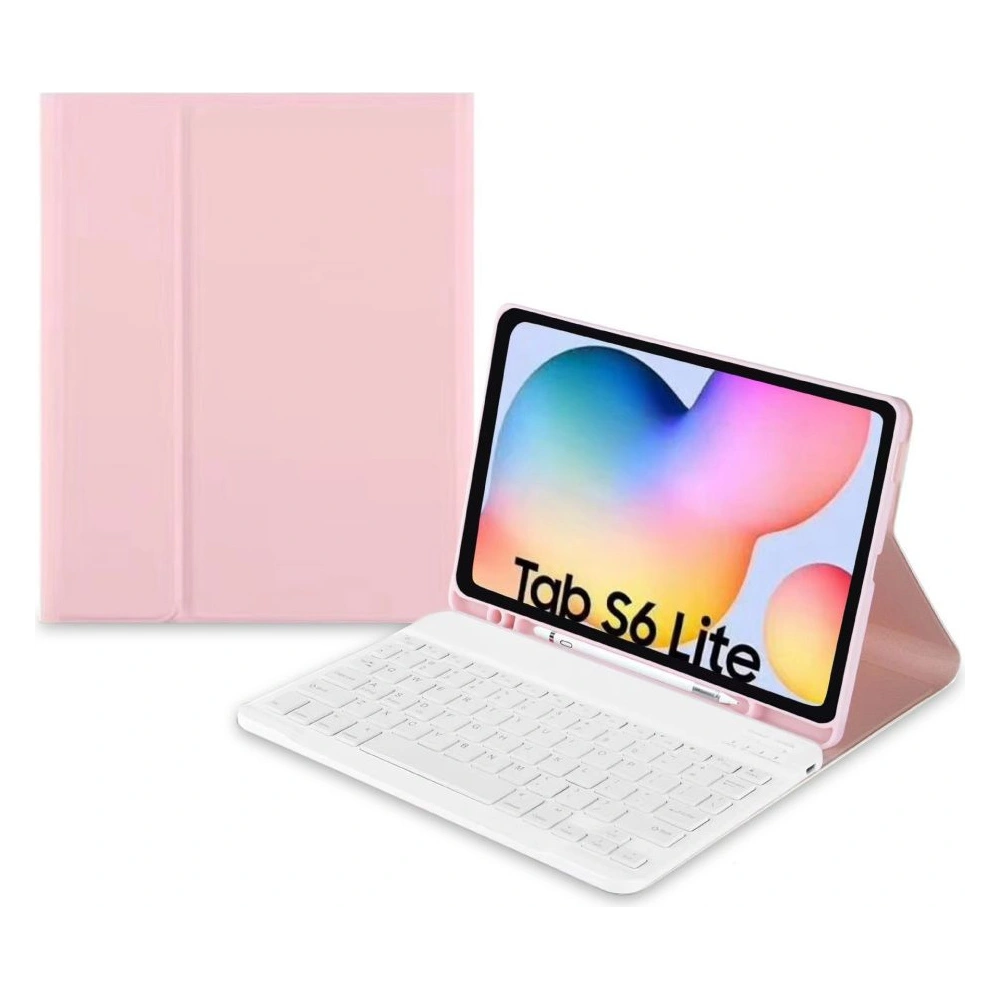 Hurtownia GSM - Etui Tech-Protect Sc Pen + Klávesnice Samsung Galaxy Tab S6 Lite 10.4 2022/2020 Růžová - THP1273PNK - {ean13} - Hurt