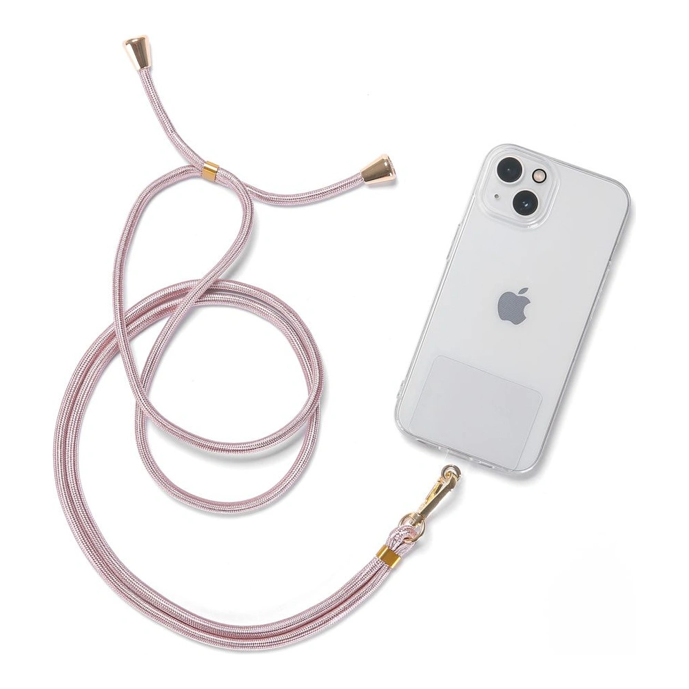 Hurtownia GSM - Smyčka na telefon Tech-Protect Chain Universal Strap Růžová/Zlatá - THP1278PNKGLD - {ean13} - Hurt
