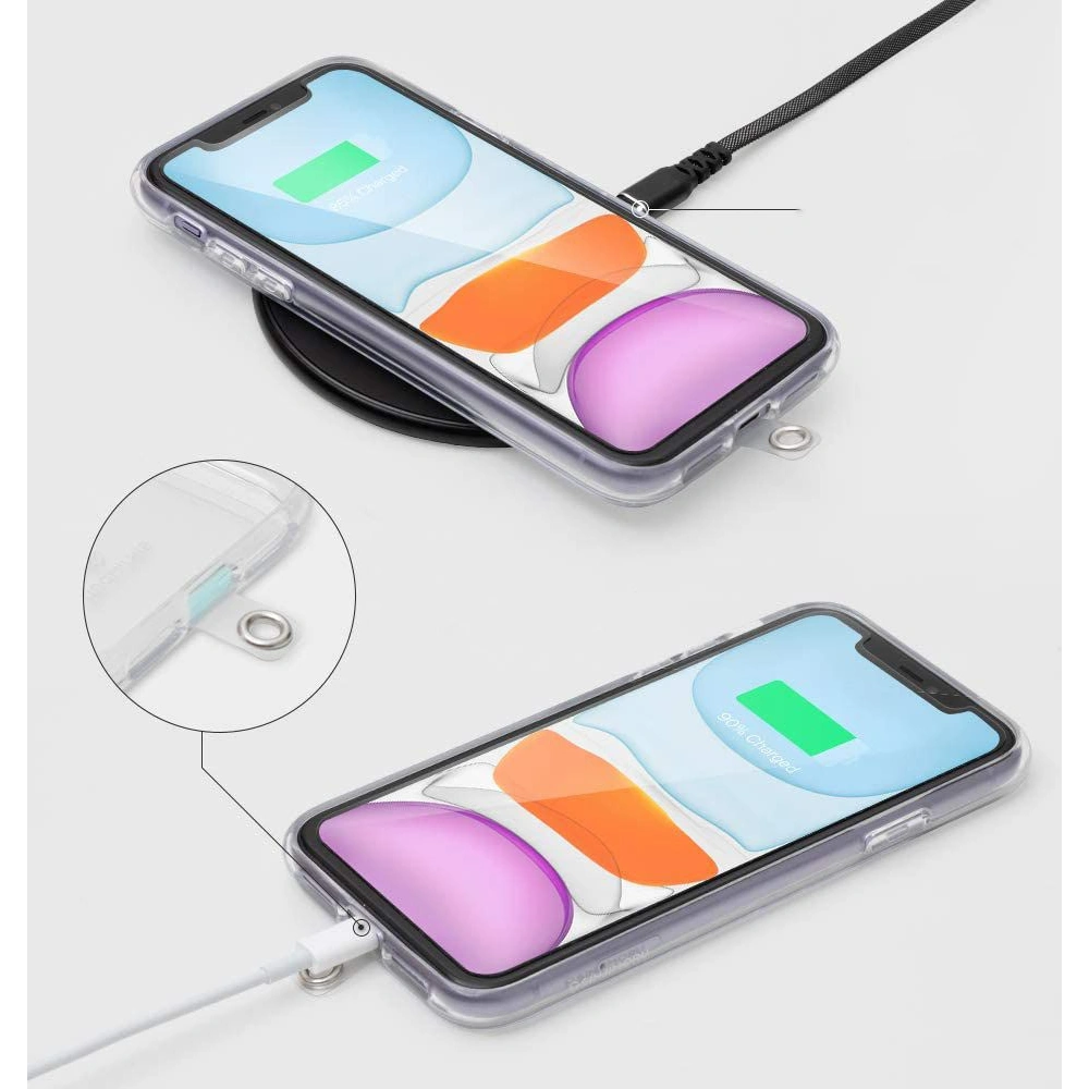 Hurtownia GSM - Smyčka na telefon Tech-Protect Chain Universal Strap Béžová/Zlatá - THP1280BEIGLD - {ean13} - Hurt