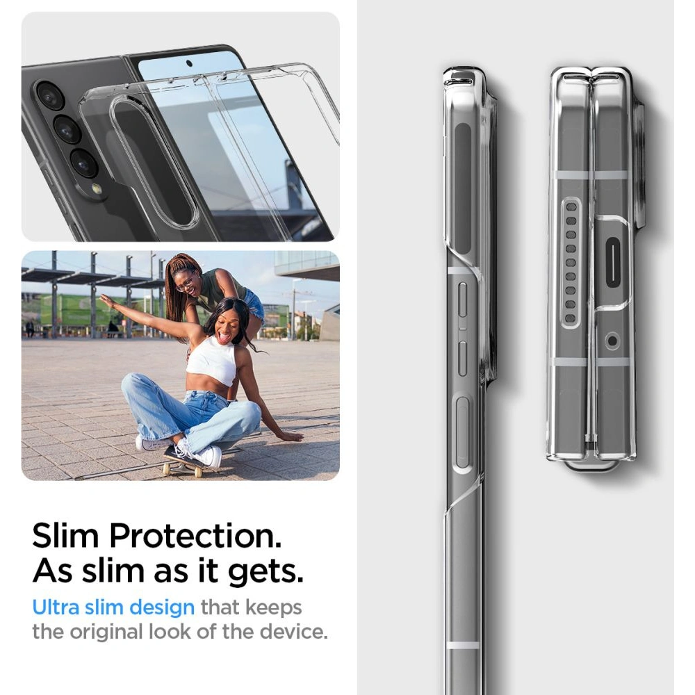 Wholesale Spigen Airskin Galaxy Z Fold 4 Crystal Clear - SPN2312CL - {ean13} - Hurt