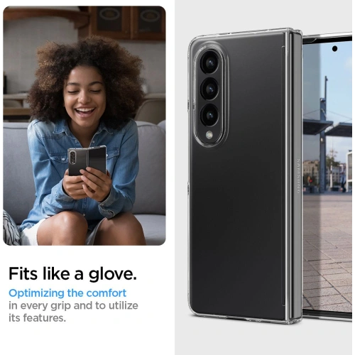 Etui Spigen Airskin Samsung Galaxy Z Fold 4 Crystal Clear