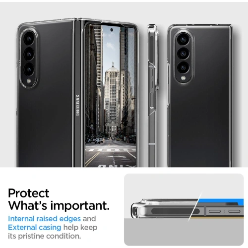 Etui Spigen Airskin Samsung Galaxy Z Fold 4 Crystal Clear