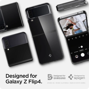 Wholesale Spigen Airskin Galaxy Z Flip 4 Crystal Clear - SPN2313CL - {ean13} - Hurt