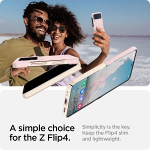 Wholesale Spigen Airskin Galaxy Z Flip 4 Cotton Pink - SPN2314COTPNK - {ean13} - Hurt