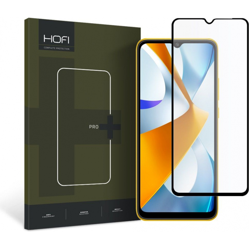 Hofi Distributor - 9589046926518 - HOFI257BLK - Hofi Glass Pro+ POCO C40 Black - B2B homescreen