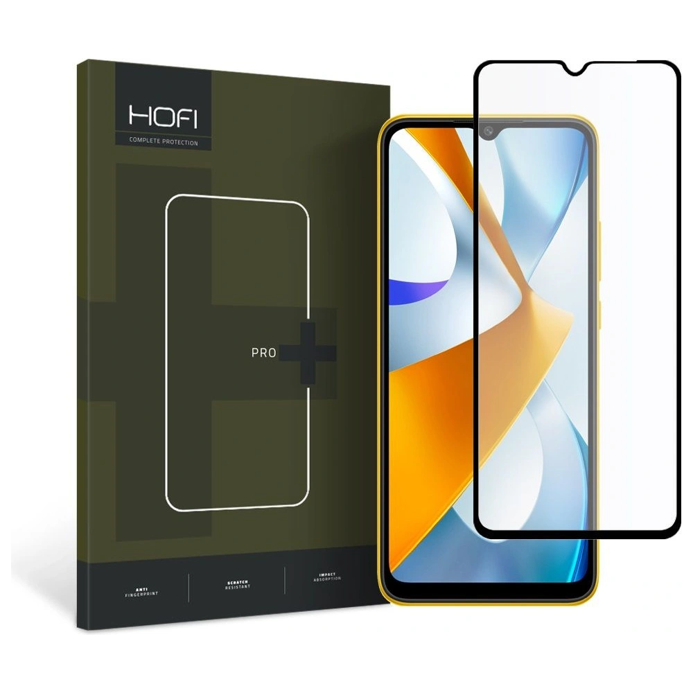 Hurtownia GSM - Tvrzené sklo Hofi Glass Pro+ POCO C40 Black - HOFI257BLK - {ean13} - Hurt