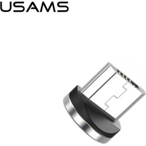 Wholesale USAMS Adapter Magnetic microUSB bulk silver SJ158USBTA (US-SJ158) - USA024SLV - {ean13} - Hurt