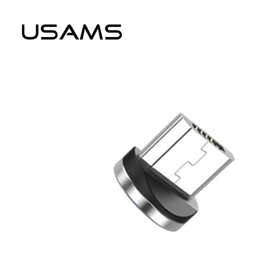 Hurtownia Usams - 5907465603928 - USA024SLV - Adapter USAMS magnetyczny microUSB bulk srebrny/silver SJ158USBTA - B2B homescreen