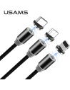 Wholesale USAMS Adapter Magnetic microUSB bulk silver SJ158USBTA (US-SJ158) - USA024SLV - {ean13} - Hurt