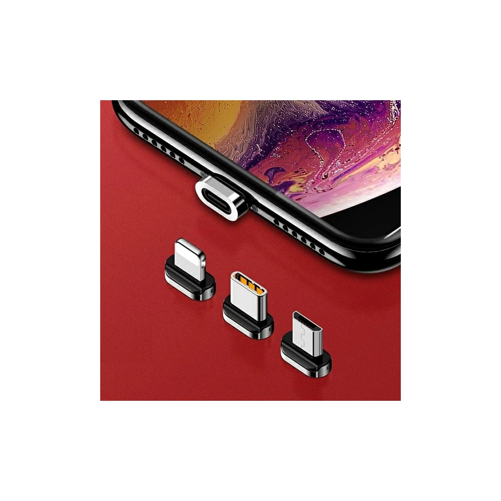 Hurtownia GSM - Adaptér USAMS magnetický U28 micro USB bulk stříbrný/silver SJ325MCTA - USA026SLV - {ean13} - Hurt