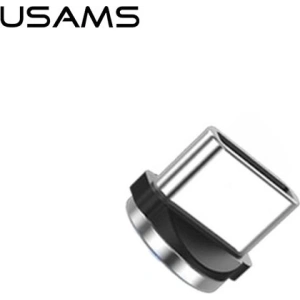 Wholesale USAMS Adapter Magnetic USB-C bulk silver SJ159USBTA (US-SJ159) - USA028SLV - {ean13} - Hurt