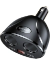 Hurtownia GSM - Adapter USAMS C16 2 gniazda 2xUSB 96W Fast Charge czarny/black CC99TC01 rozdzielacz - USA031BLK - {ean13} - Hurt
