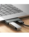 Hurtownia GSM - Adapter USAMS USB-C Mini HUB 2xUSB +Micro SD szary/grey SJ463HUB01 - USA034GRY - {ean13} - Hurt