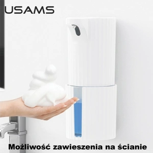 Hurtownia GSM - Automatyczny dozownik bezdotykowy USAMS biały/white ZB172XSJ01 - USA038WHT - {ean13} - Hurt