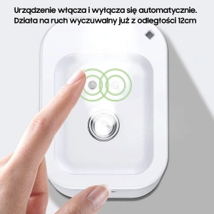 Hurtownia GSM - Automatyczny dozownik bezdotykowy USAMS Mini Sprayer biały/white ZB155XSJ02 - USA039WHT - {ean13} - Hurt