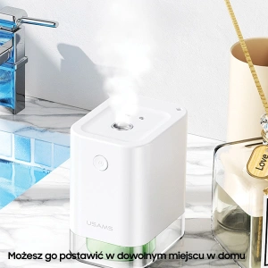Hurtownia GSM - Automatyczny dozownik bezdotykowy USAMS Mini Sprayer biały/white ZB155XSJ02 - USA039WHT - {ean13} - Hurt